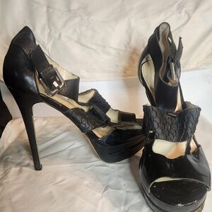 Calvin Klein Black Roxanna Heels